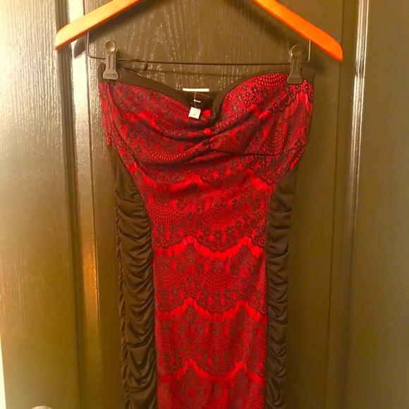 Strapless Party Dress - Picture 2 of 5